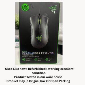 Refurbished -Razer  DeathAdder Essential Gaming Mouse (BlacK)